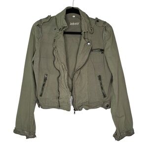 Jakett New York Green army utility jacket